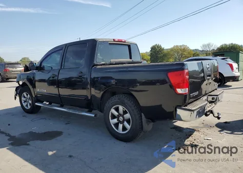 2008 Nissan Titan Xe из США, поврежденный, VIN 1N6BA07D78N307921